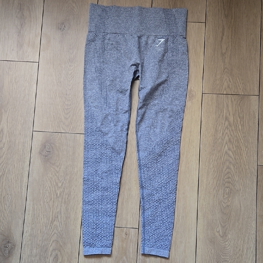 NWOT GYMSHARK Vital Seamless Leggings - Teal Marl Size S